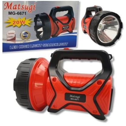 Senter  Matsugi MG-6671 Senter Genggam Charger 20 Watt Baru