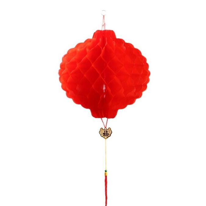 Ready...Ready...Ready...] Lampion Plastik Tebal Lampion Honeycomb Lampion Susun Honeycomb Plastik La