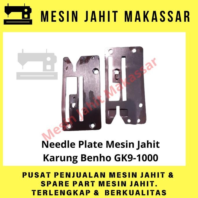 

*#*#*#*#] Original Termurah | Plat Jarum Mesin Jahit Karung Benho GK 9-1000 / Needle Plate Mesin Jahit Karung Benho