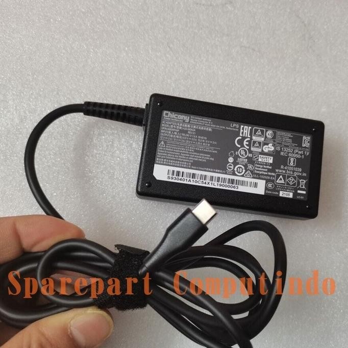 Charger Adaptor Acer Swift Go 14 SFG14-41 SFG14-71 65W USB Type C