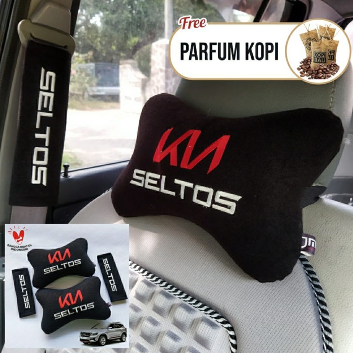 Terbatas Bantal Mobil Leher Bordir Gr Sport/Sandaran Kepala Jok Kursi Mobil