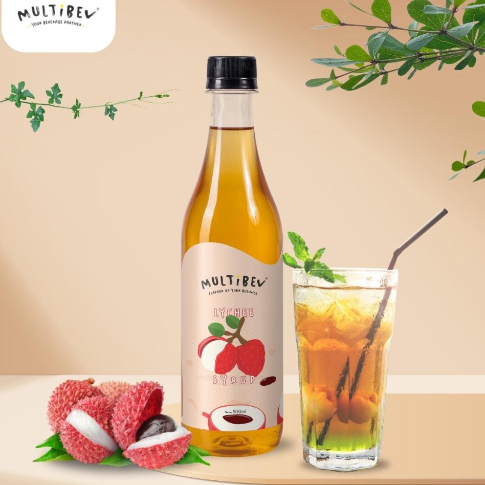 

Multibev Yrup Lychee Bottle Ml Irup Numan Raa Leci
