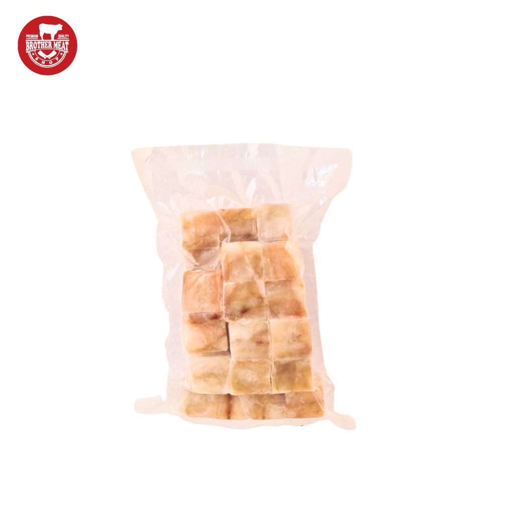 

Whitefish (Ikan Pollock) Cubes / Saikoro 500gr Frozen - Brothermeatshop