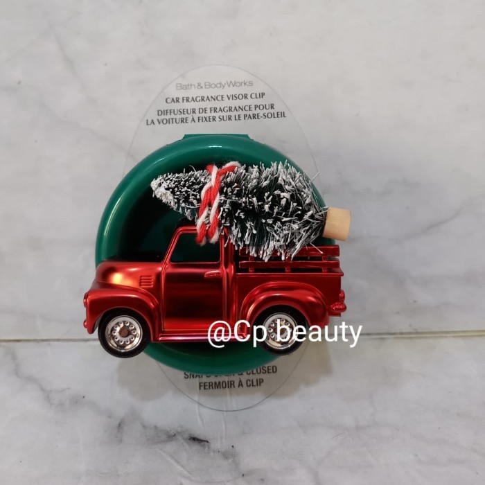 Promo Bbw Car Fragrance Holder Holiday Truck Visor Clip