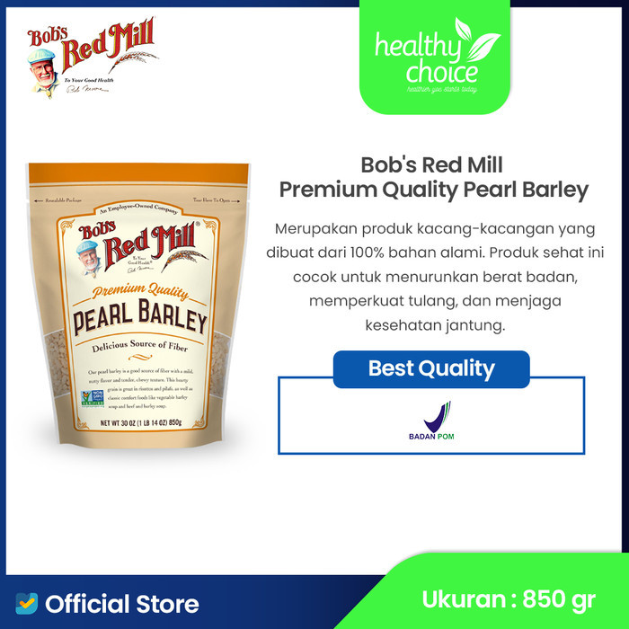 

Promo!! Bob'S Red Mill Pearl Barley Premium Quality 850 Gr