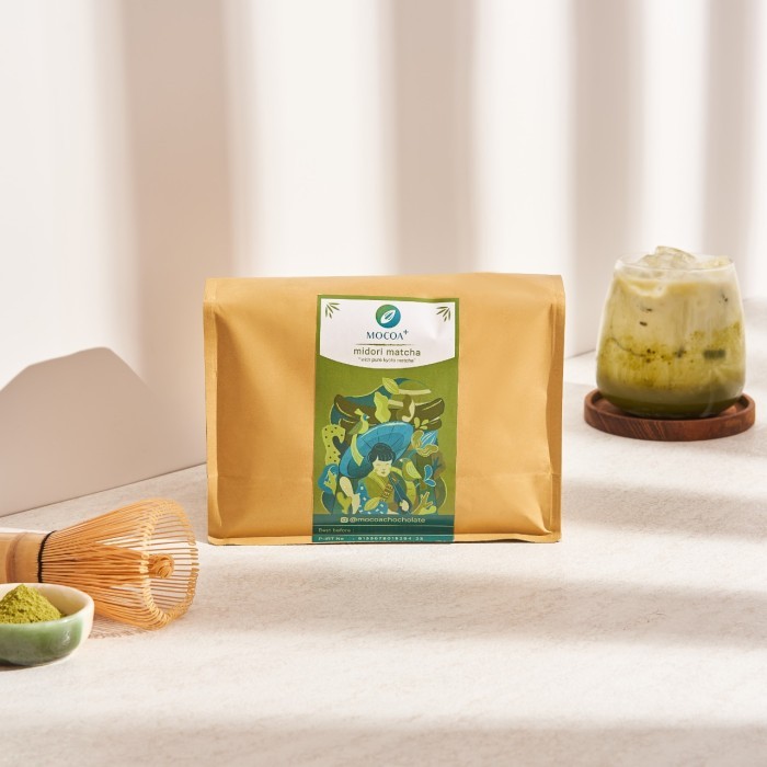 

Best Seller [Mocoa] Midori Matcha (1Kg) Bubuk Matcha Speciality Premium