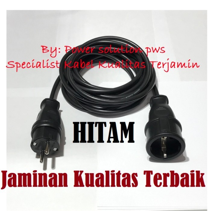 Kabel Listrik Tambahan ( Extension ) 20 Meter Kabel Rol Colokan Kabel