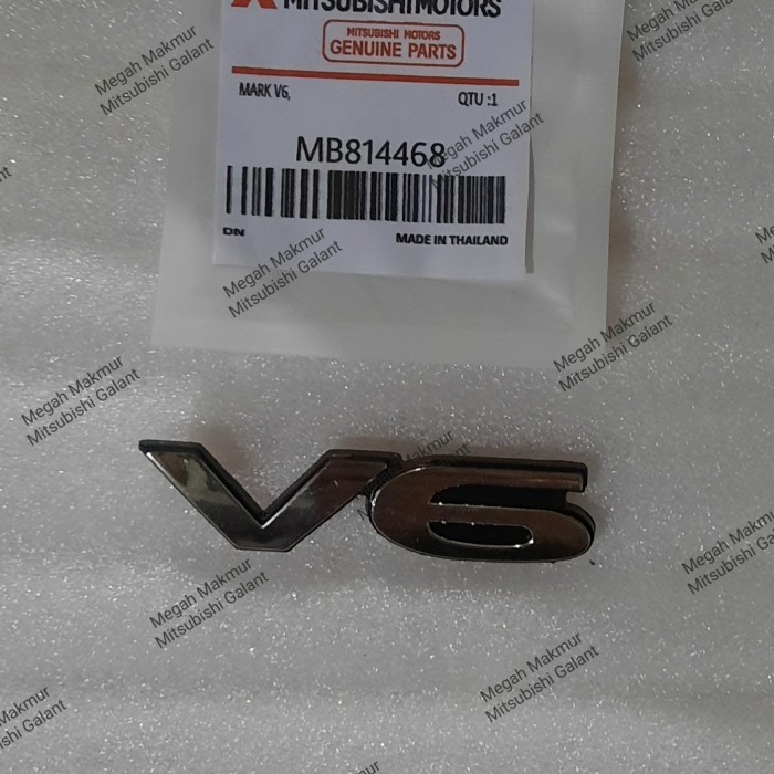 Emblem V6 Mitsubishi Galant V6