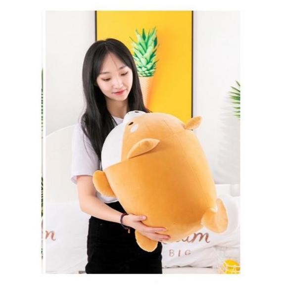 Boneka Shiba Inu 50cm Guling Shiba Anjing Boneka Anjing Shiba Inu YES cs