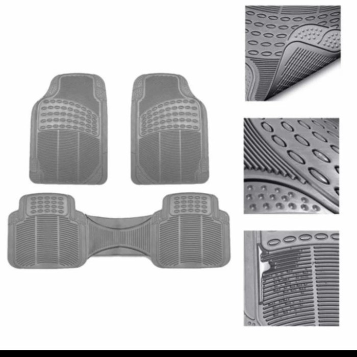 Karpet Lantai Karpet Karet Mobil 3Pc All New Rush/ Terios 2018-2022