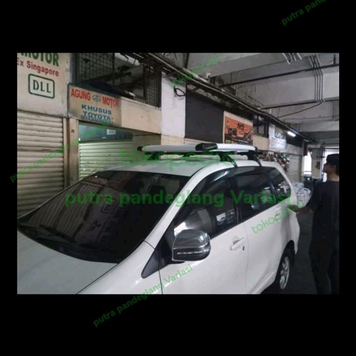 Karpet Lantai Roof Rak Bagasi Atas+Croos Bar Mobil All New Avanza Xenia 2020