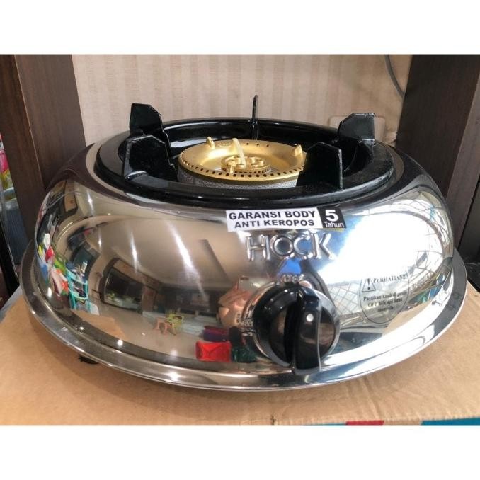 KOMPOR HOCK 120MG Kompor Gas Stainless Hock Mutiara Gold 1 tungku - KG