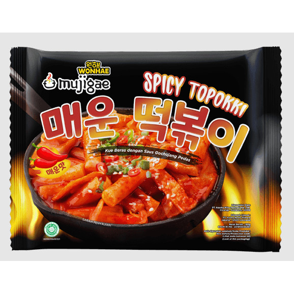 

Mujigae Spicy Topokki Korea Original Asli
