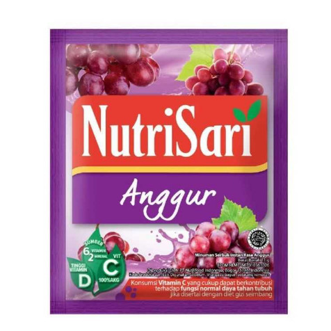 

Nutrisari Anggur Eceran 1 pcs Original Asli