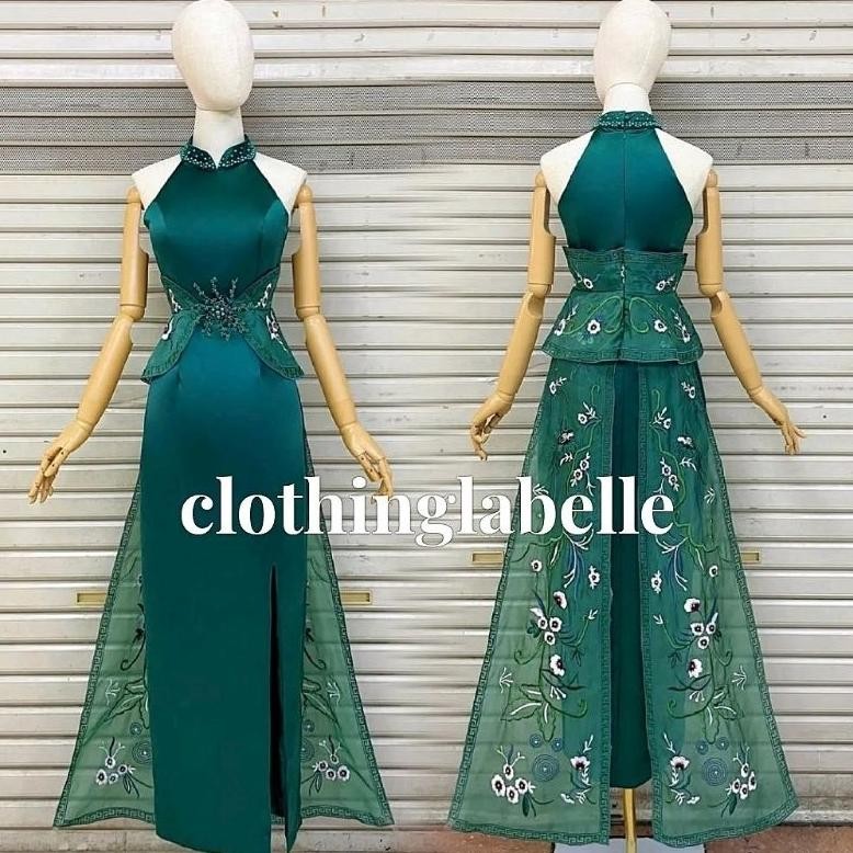 HJK Cheongsam sangjit party dress