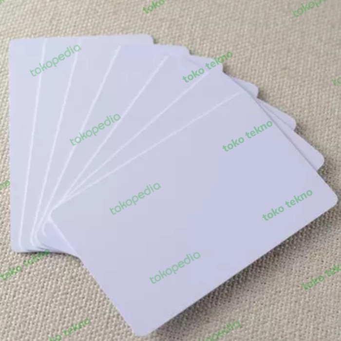 FREE ONGKIR Kartu Inkjet RFID 125Khz Inkjet Card Rfid 125 Khz ( Read Only )