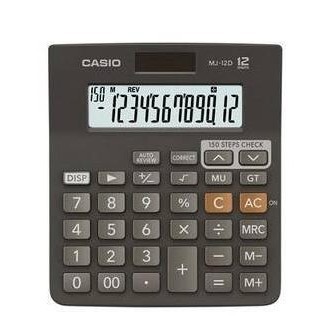 

BEBAS ONGKIR - CASIO MJ-12D - CHECK & CORRECT DESKTOP KALKULATOR