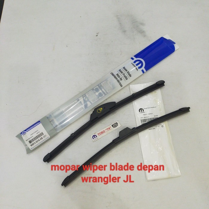 Mopar Karet Wiper Blade Depan Jeep Wrangler JL 2020-2022