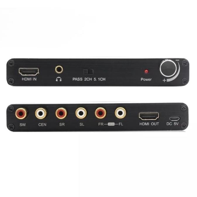AVPRO AV889 5.1 Digital Audio Decoder Surround AC3 DTS Converter HDMI