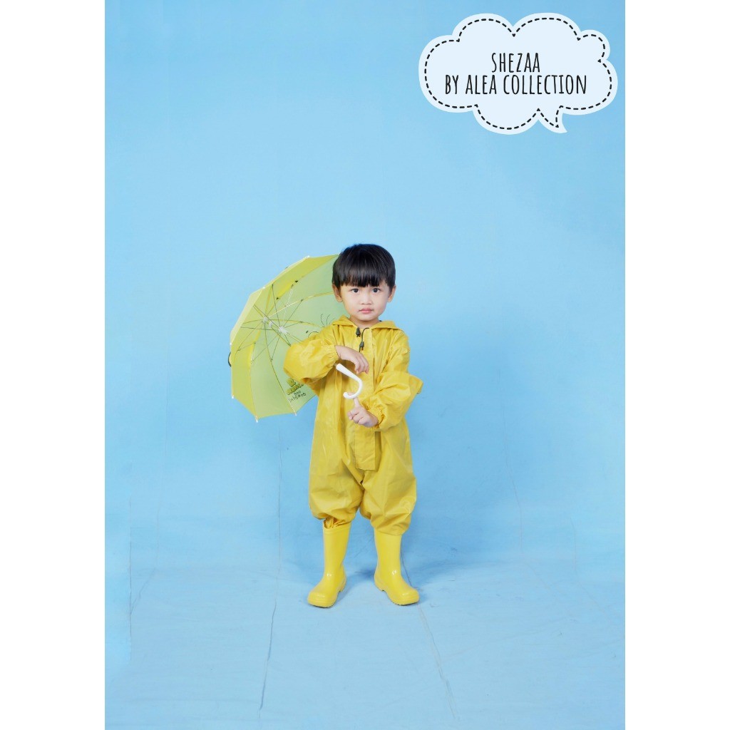Baju Anak Halus & Tebal JAS HUJAN ANAK / JAS HUJAN JUMPSUIT ANAK / JAS HUJAN APD ANAK