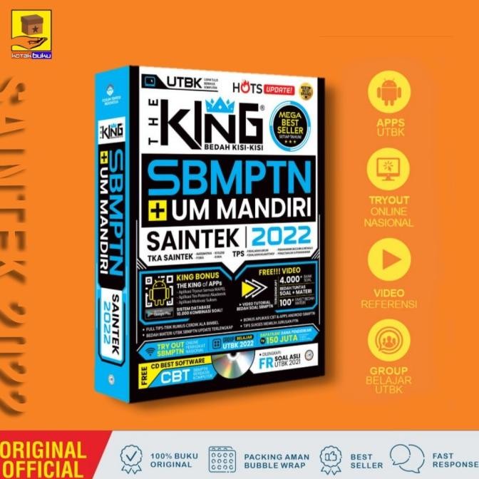 

DISKON THE KING SBMPTN SOSHUM SAINTEK 2022 / NEW UPDATE HOTS 2022 - SAINTEK 2022