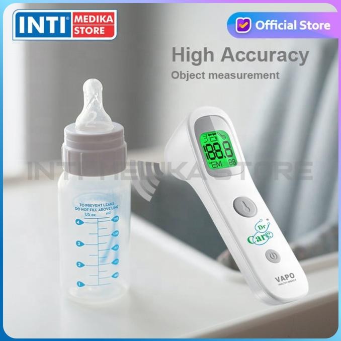 Dr Care - Termometer Non Kontak Ft 100C | Thermometer Infrared Original Dan Terpercaya