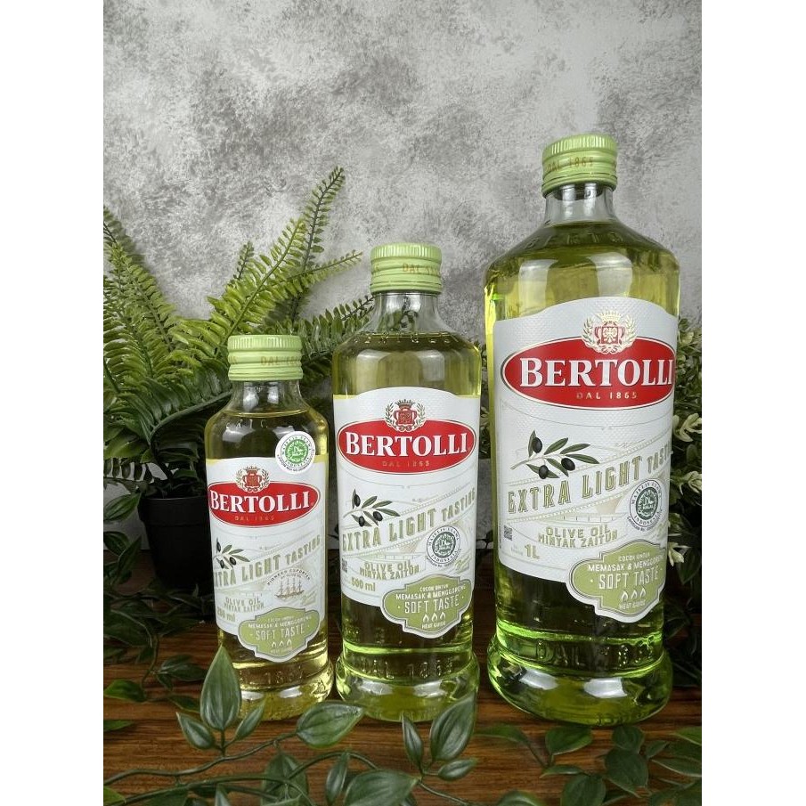 

Bertolli Extra Light Olive Oil 1 Liter Original Dan Terpercaya