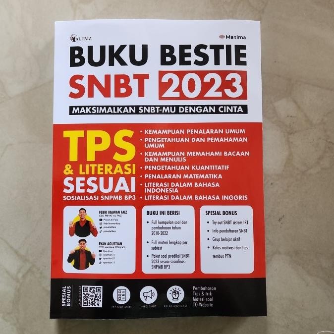 

TERLENGKAP Buku Bestie UTBK SNBT 2023 TPS dan Literasi