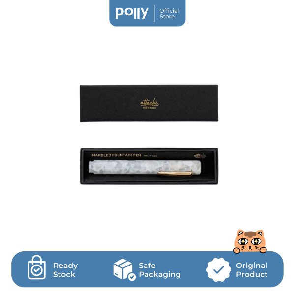 

HIGHTIDE Attache Fountain Pen / Pulpen berbahan premium