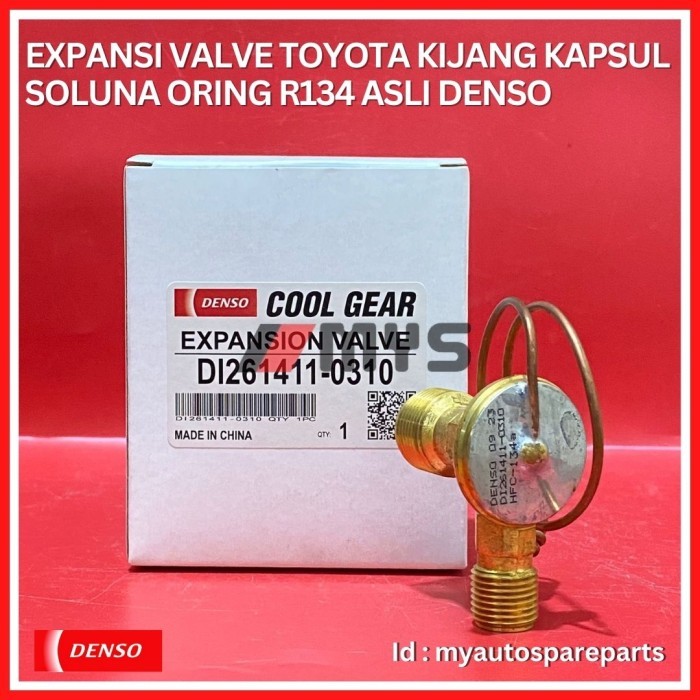 Filter Mobil Expansi Valve Ac Mobil Toyota Kijang Kapsul Soluna Denso Asli R134