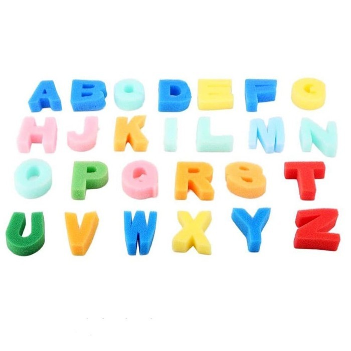 

TERBARU Alphabet Sponge