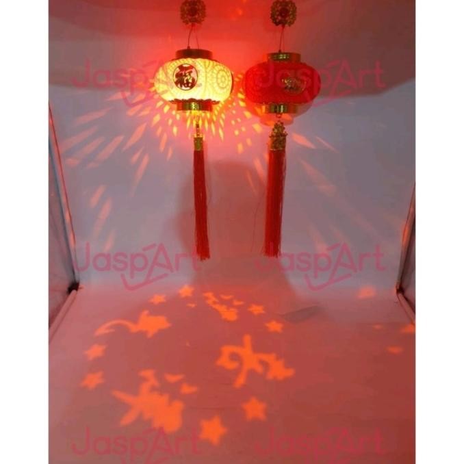 GANTUNGAN LAMPION IMLEK 2023 HIASAN IMLEK GANTUNGAN LAMPION MERAH FUK PBS