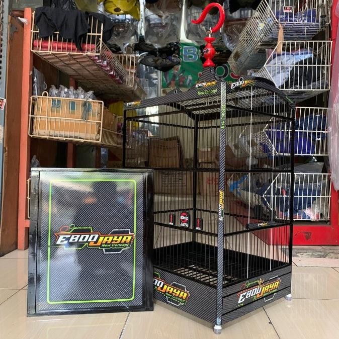 SANGKAR KANDANG KOTAK EBOD JAYA DECAL RUJI FIBER NO 2