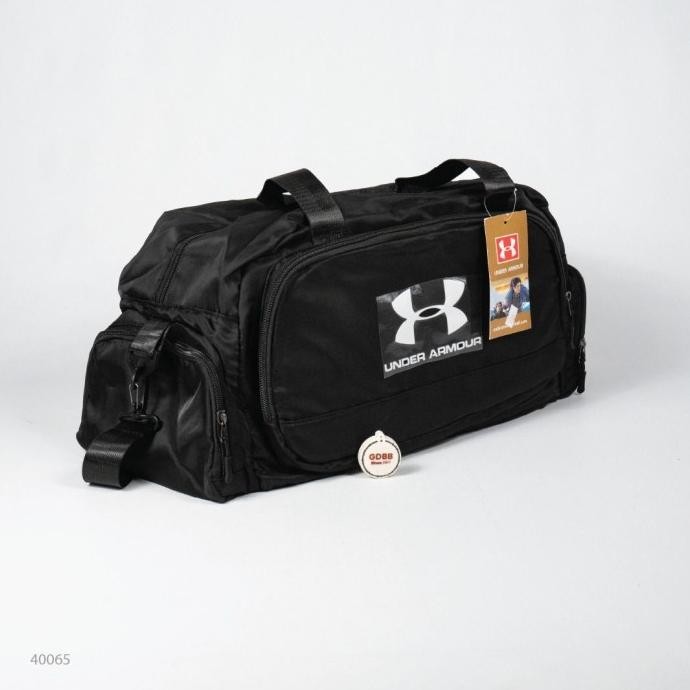 Tas Olahraga Gym Underarmour Under Armour Black Fitness Duffle Bag