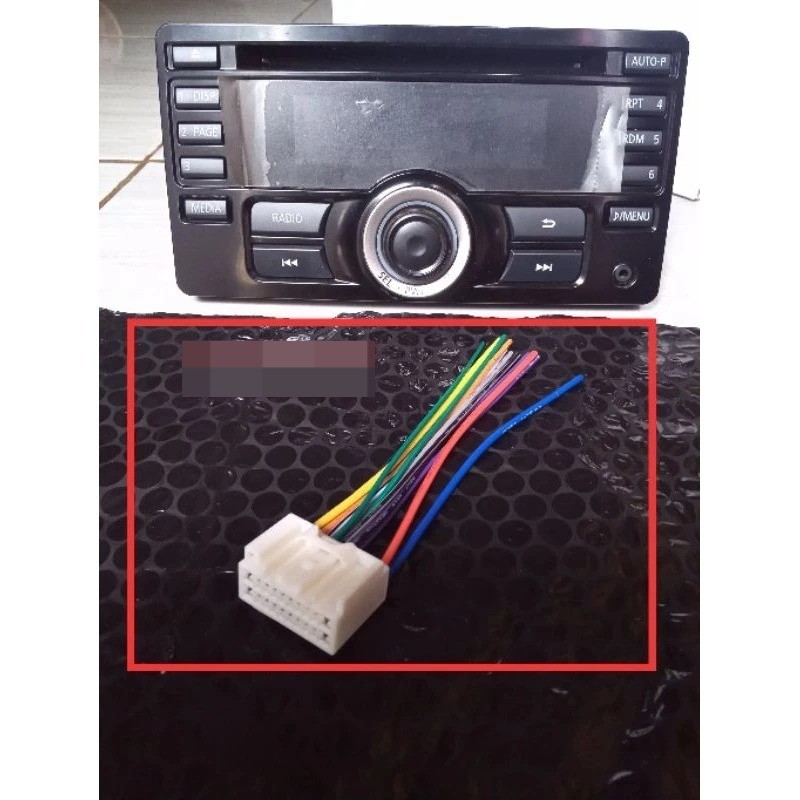 Soket Headunit Xpander Male kabel soket tape mobil bawaan expander