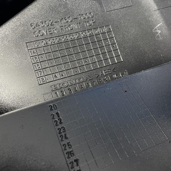 Dasi Tameng Buta Vario 125 150 LED OLD Original Honda Thailand