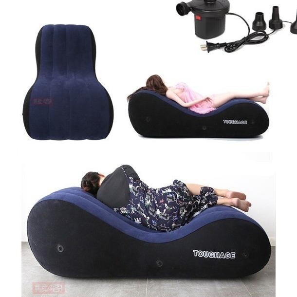 Air Sofa Angin Portable Inflatable Kamsutra Sofa Bed Sex Kasur Angin S [terbaik]