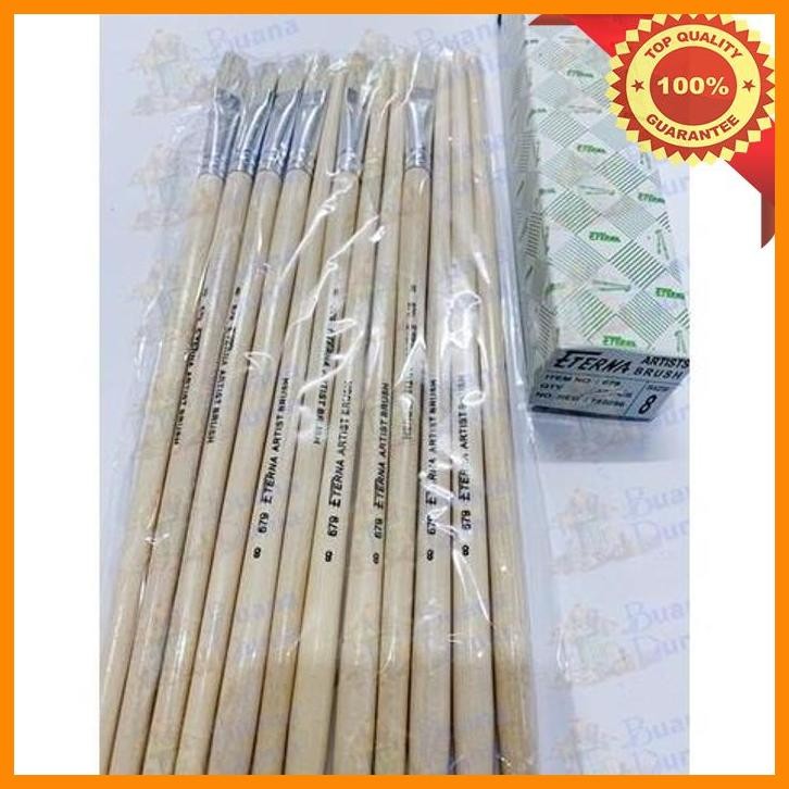 

(BUAN) KUAS GAMBAR ETERNA 8 INCH | KUAS LUKIS | ARTIST PAINT BRUSH | ATK