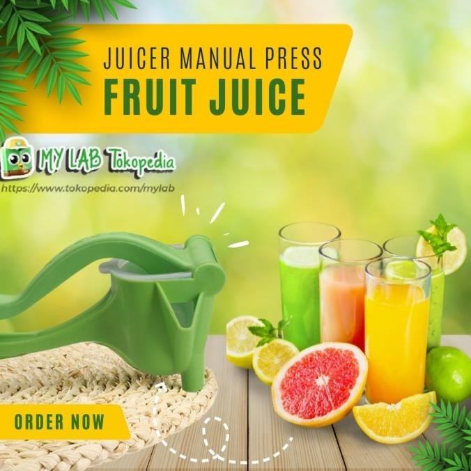 Buah Juicer - Manual Juicer - Alat Pembuat Jus Manual Praktis