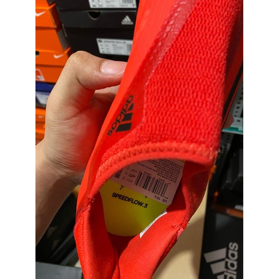 Sepatu Bola Adidas X SpeedFlow.3 LL FG Red Black FY3271 Original BNIB DEL