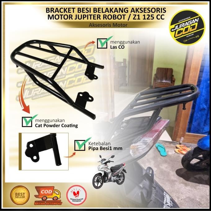 Bracket Besi Jupiter Z1 125 New / Begel Belakang Jupiter Z1 aksesoris