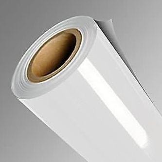 

Sale Vinyl White Glossy Putih Kilap Licin Stiker Lentur Tahan Air Outdoor