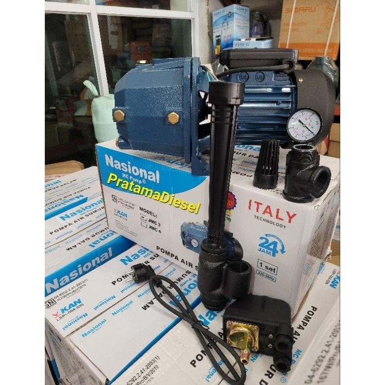 Ready Pompa  Air NASIONAL mc pump 250watt Jet Pump 30Meter