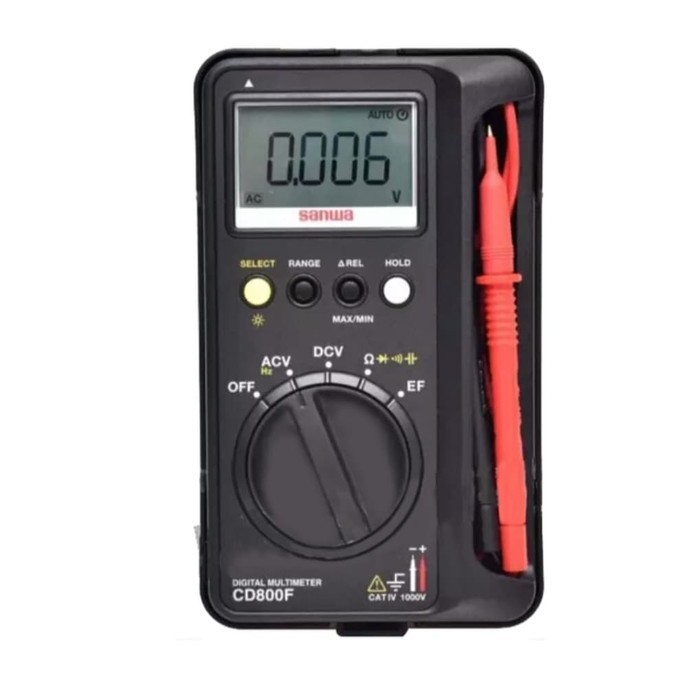 Jual New Digital Multimeter Electric Field Sanwa Cd800F / Cd 800F
