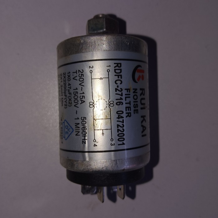 [EZR] emi filter noise filter mesin cuci samsung front loading