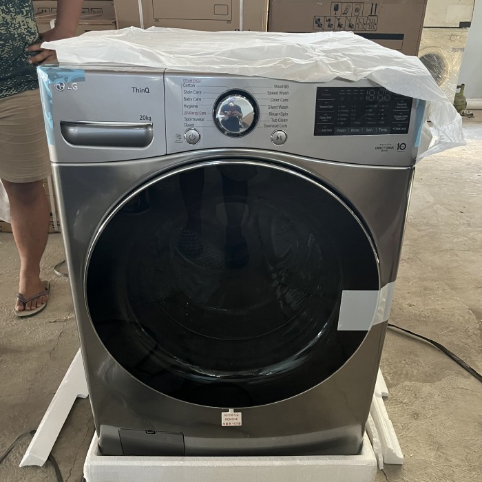 [EZR] Mesin cuci frontloading LG 20kg | mesin laundry