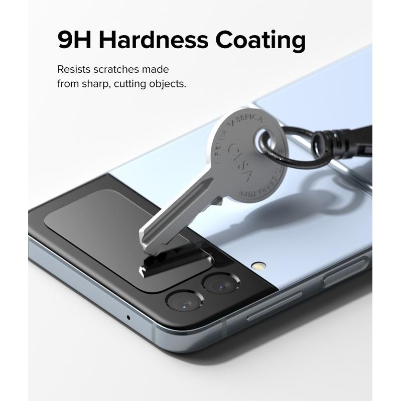 

Ringke Cover Display Tempered Glass Samsung Z Flip 4 Front Display Terlaris