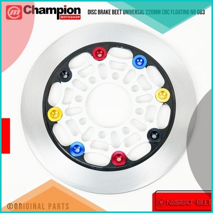 Piringan Cakram Disc Brake 220mm Vario Beat Mio 063 Nassert Beet 07D35
