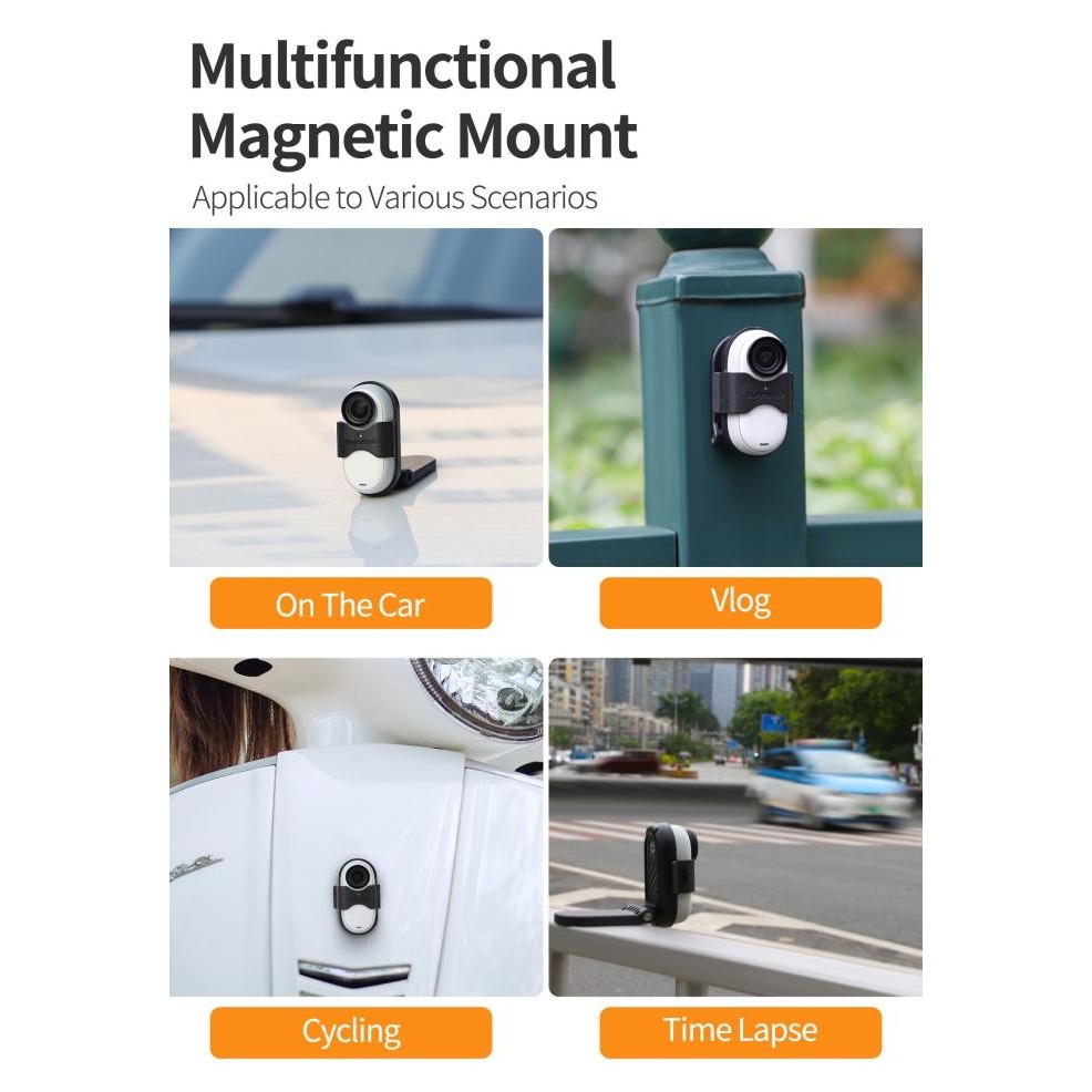 

Sunnylife Magnetic Neck Mount Lanyard Bracket For Insta360 Go 3 Go 3S Terlaris