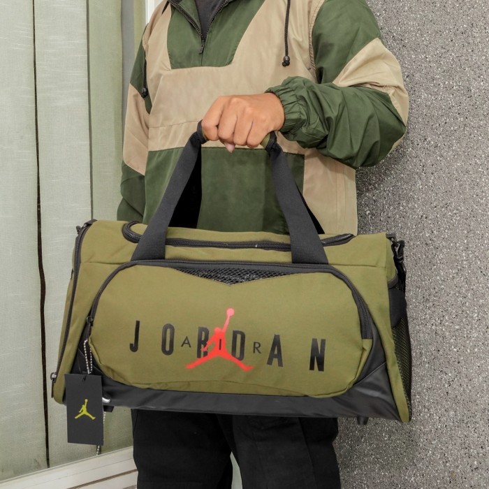 terlaris TAS Travel NIKE AIR JORDAN Velocity Duffle Bag TAS GYM TAS JINGJING - 6